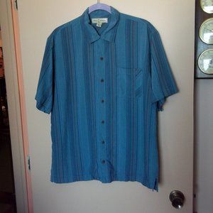 Tommy Bahama blue button down medium